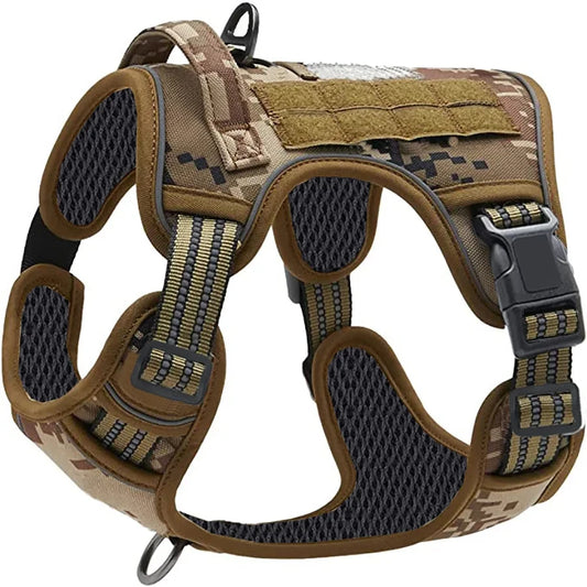 Tactical Reflective Dog Harness